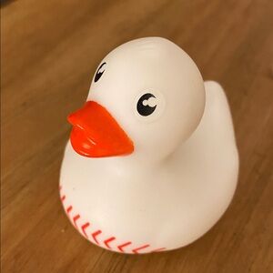 Duck Baseball Jeep Ducked Decor Car Home Office White Red Stitch Cruise Ducky